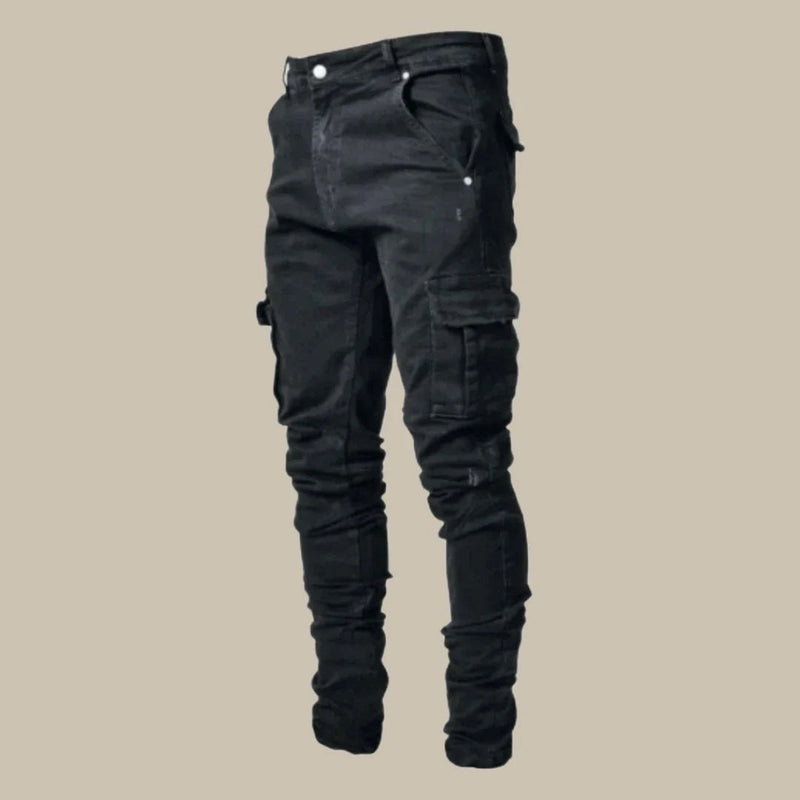 Premium Stretch Cargo Jeans for Men - Orion