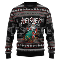 Sweter Sammy Jackson Santa Extravaganza | Wesołe swetry na idealne święta!