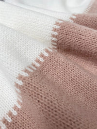 Komfortowy sweter w panterkę - Laura
