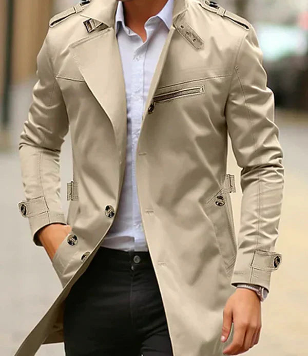 Classic Men's Trench Coat – Fabrizio