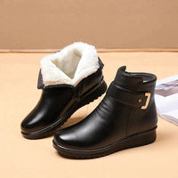 Orthopedic Leather Women's Boots - Ella