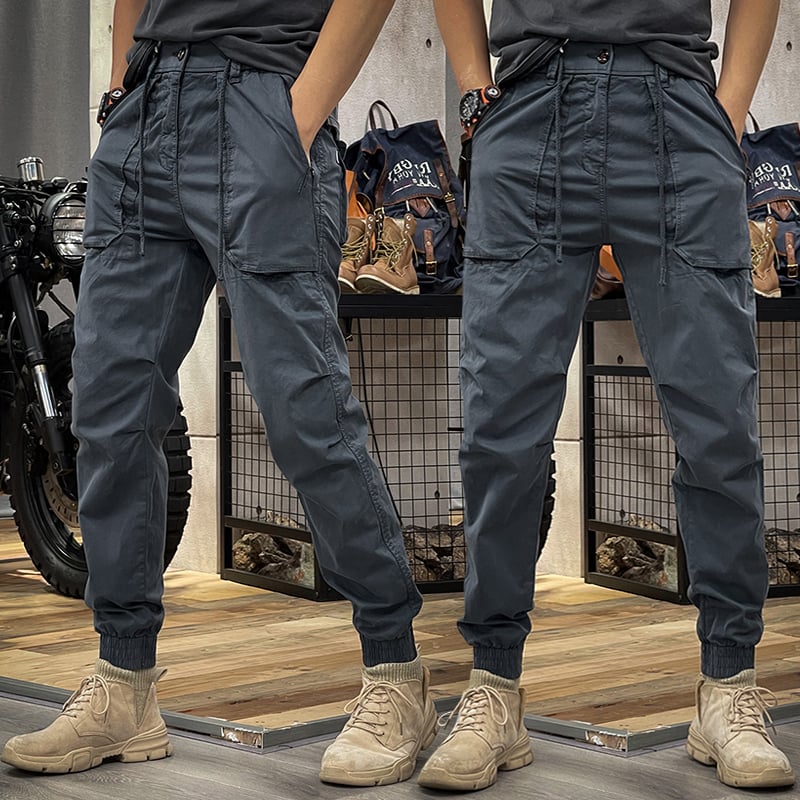 Stretchy Men's Cargo Pants - Axel