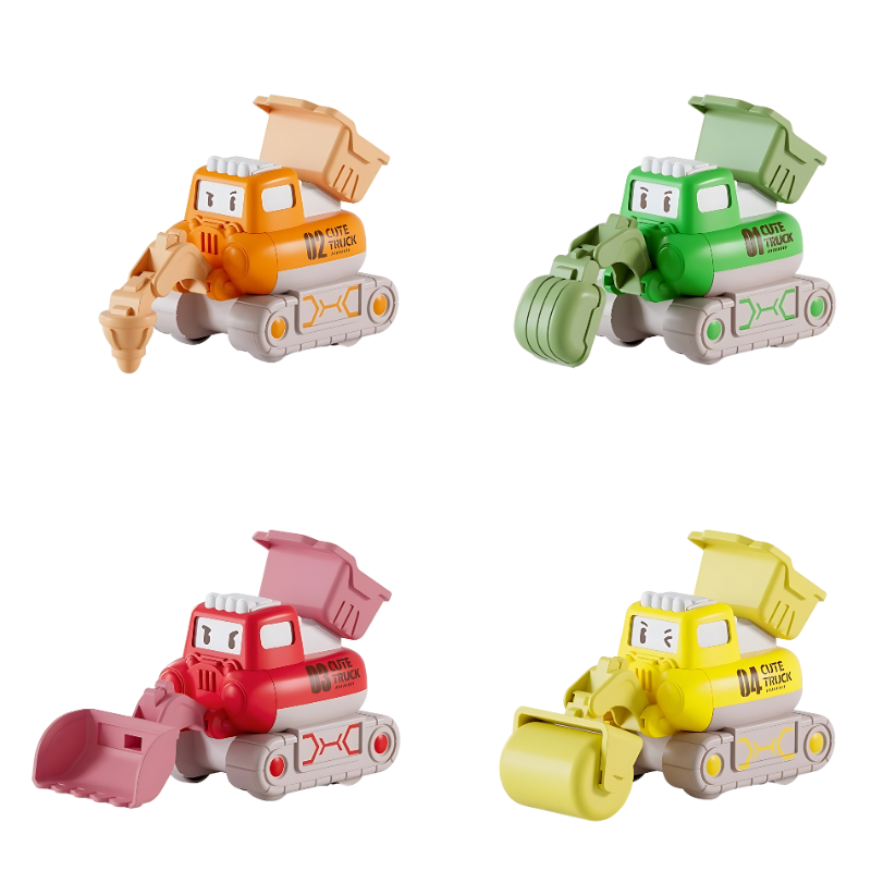 Speelset Bouwvoertuigen voor Kinderen - MiniBouwers