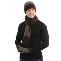 Sammy Jackson™ Gebreide Set | Met wollen muts, handschoenen en sjaal!