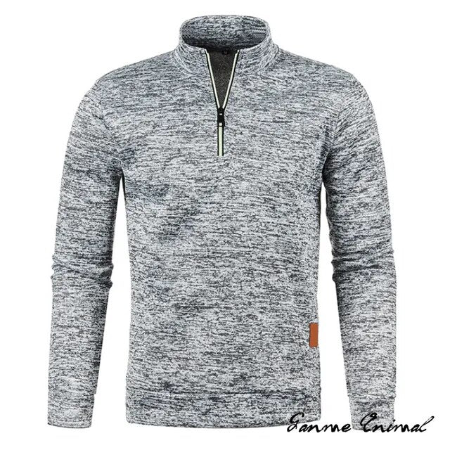 Sweter Sammy Jackson™ z zamkiem | Grubszy sweter z półzamkiem
