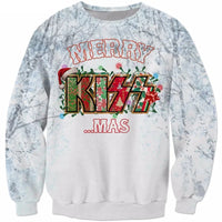 Sweter Sammy Jackson™ KissMas | Najlepszy świąteczny sweter dla rockowców!