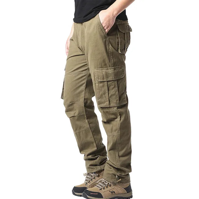 Sammy Jackson™ Casual Cargo | Katoenen broek met grote zak