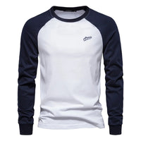 Sammy Jackson™ Patchwork Shirt | With round neck and long sleeves