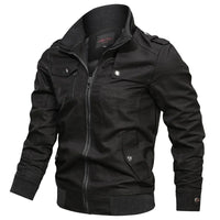 Heren Zomerjas met Kraag en Motorlook – Vince