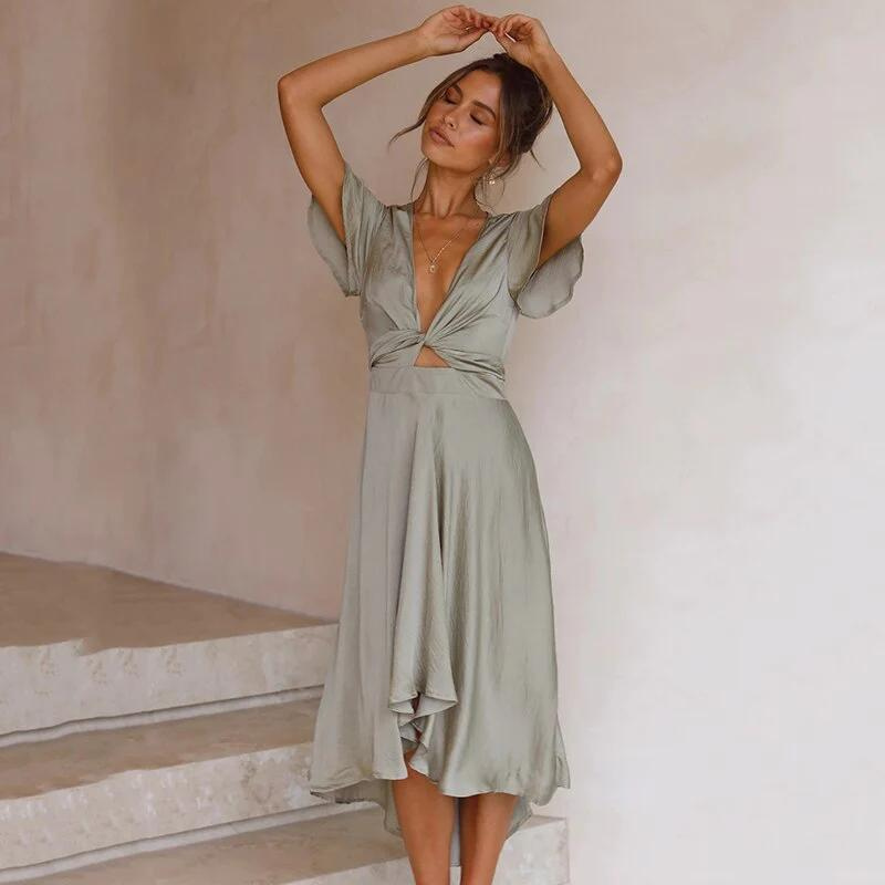Modna vintage sukienka letnia - Clara