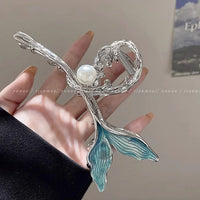 Large Mermaid Hair Clip - Marina