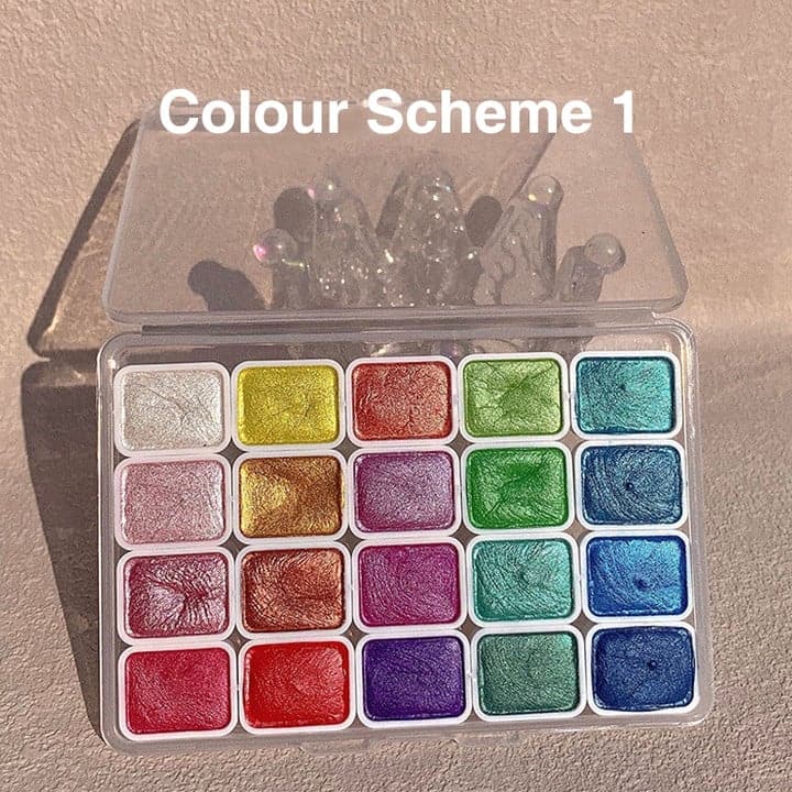 Multicolor Watercolor Paint Set - ColorCrafter