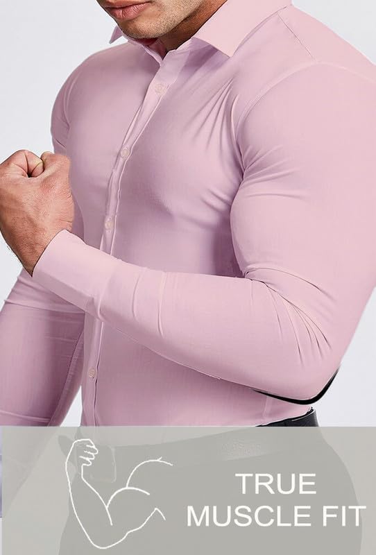 Kreukvrij Slim Fit Overhemd voor Heren - David