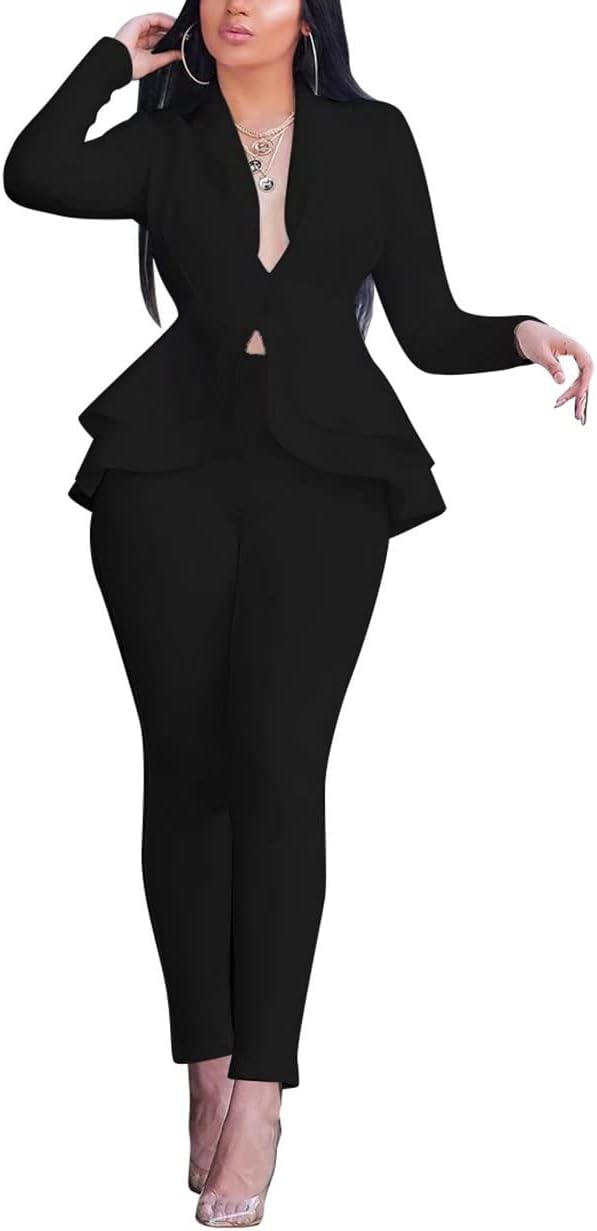 Blazer en Broek Set - Faylinn