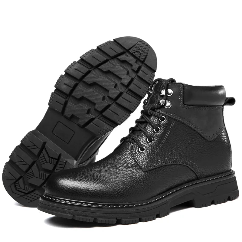 Sammy Jackson™ Leather Winter Shoes | True winter warmers