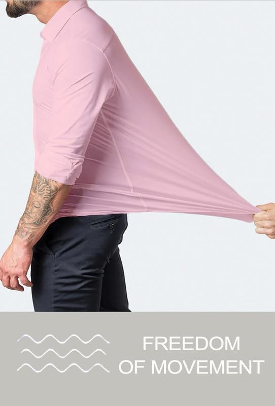 Kreukvrij Slim Fit Overhemd voor Heren - David