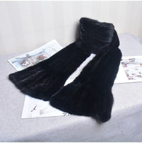 Sammy Jackson™ Knitted Scarf | Warm and stylish mink fur scarf