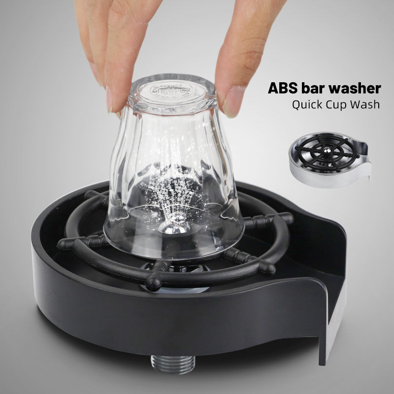 Easy One-Handed Glass Rinsing Tool - CupJet