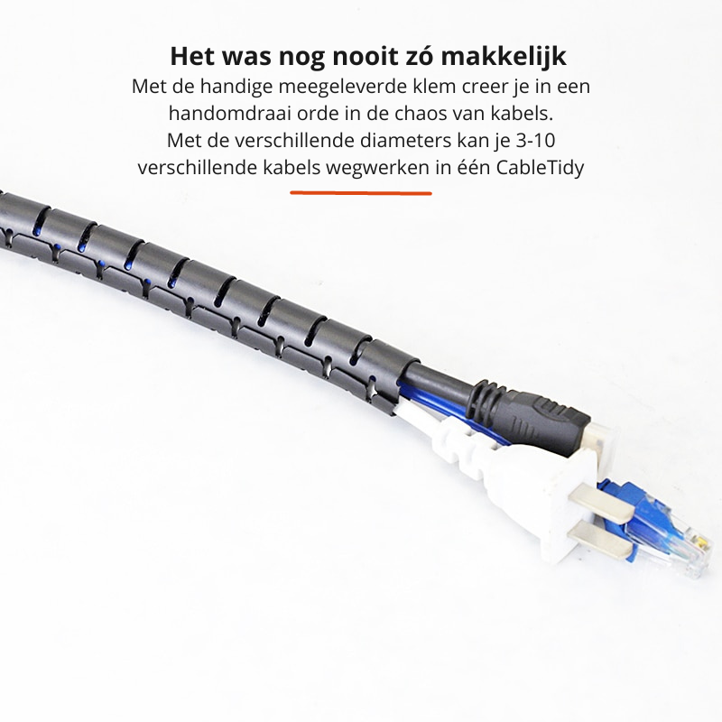 CableTidy | Łatwo zakończ chaos kabli