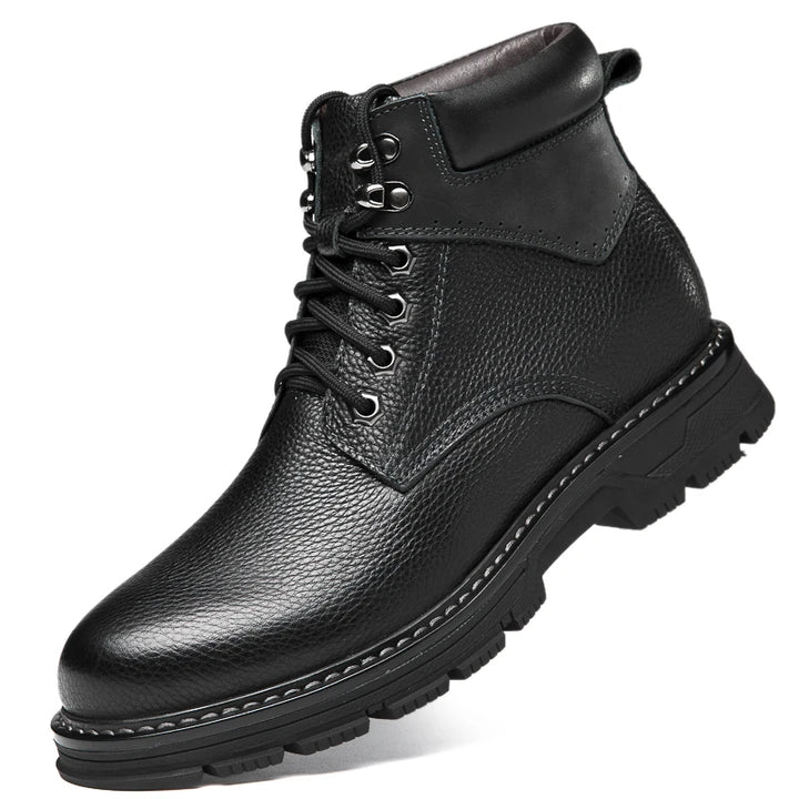 Sammy Jackson™ Leather Winter Shoes | True winter warmers
