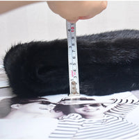 Sammy Jackson™ Knitted Scarf | Warm and stylish mink fur scarf