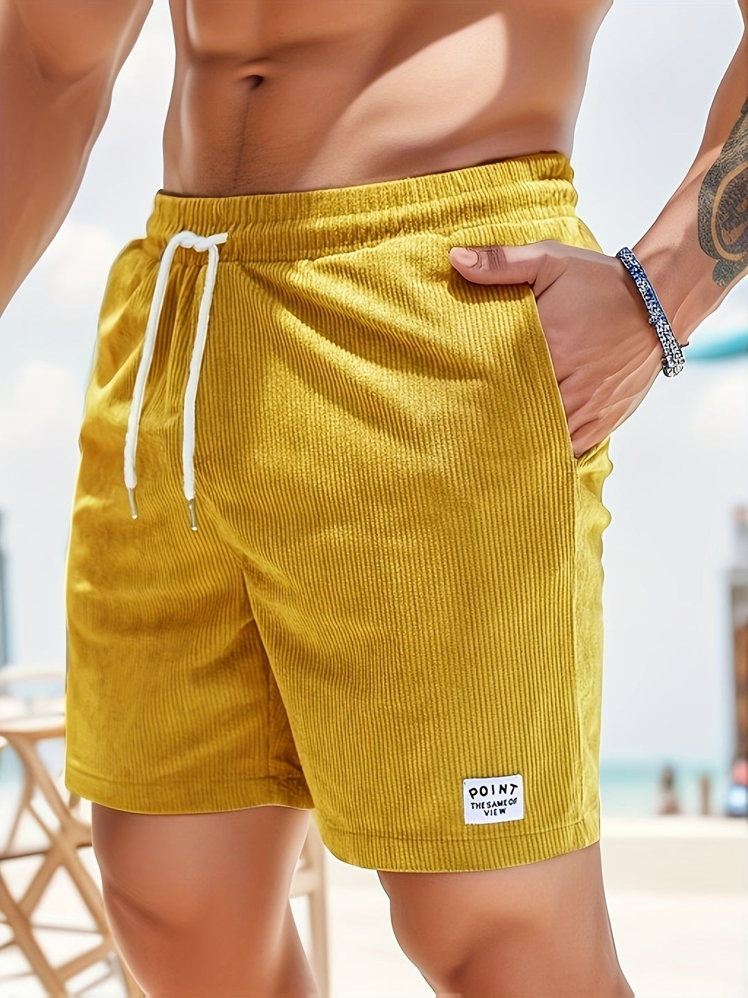 Striped Men’s Shorts – Luca