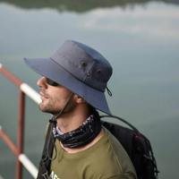 Wodoodporny outdoorowy kapelusz typu bucket z ochroną UV – ShieldFlex Pro