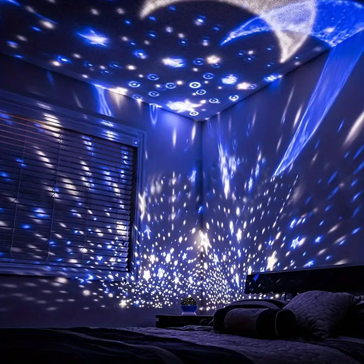 Betoverende Sterrenhemel Nachtlamp – Creëer Magie in de Kinderkamer