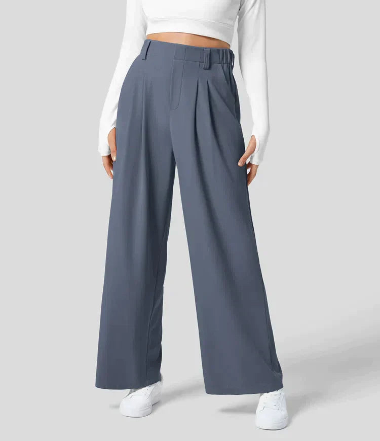 Comfy Women's Wide-Leg Trousers - Amara