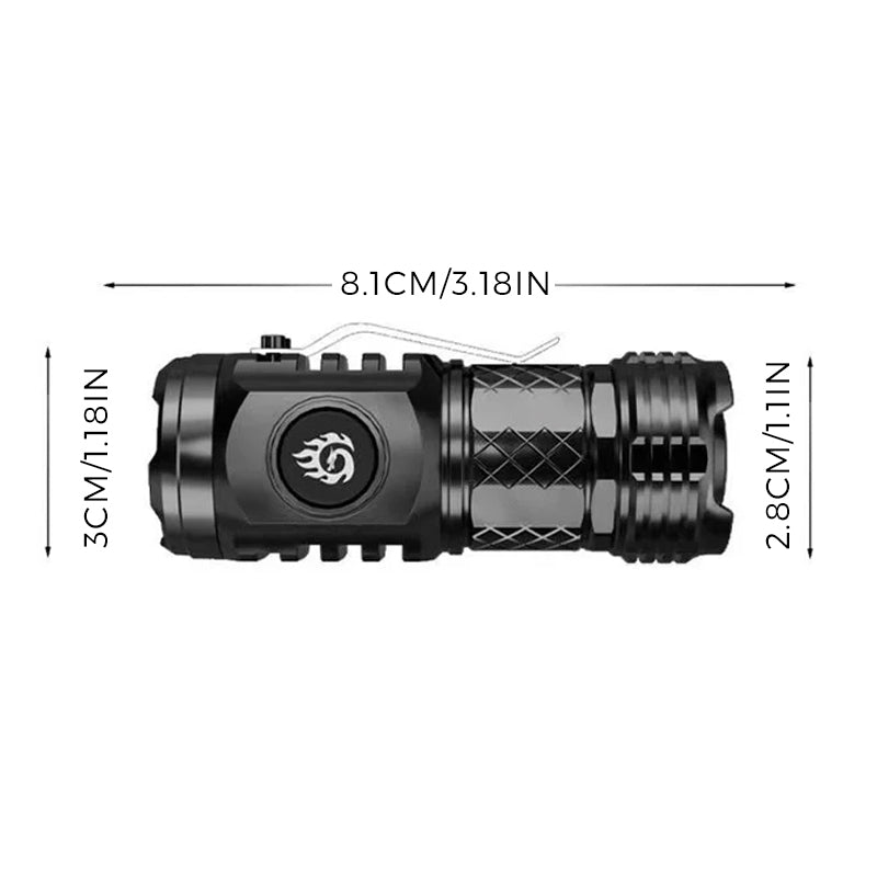 Compact LED Flashlight - LumenTorch