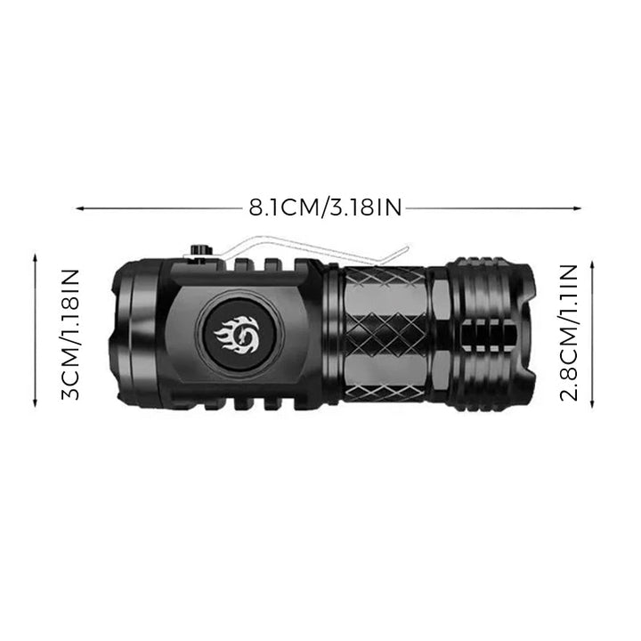 Compact LED Flashlight - LumenTorch