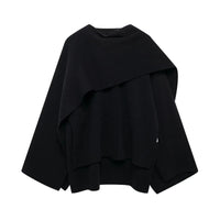 Stylish Women's Winter Poncho - Ella