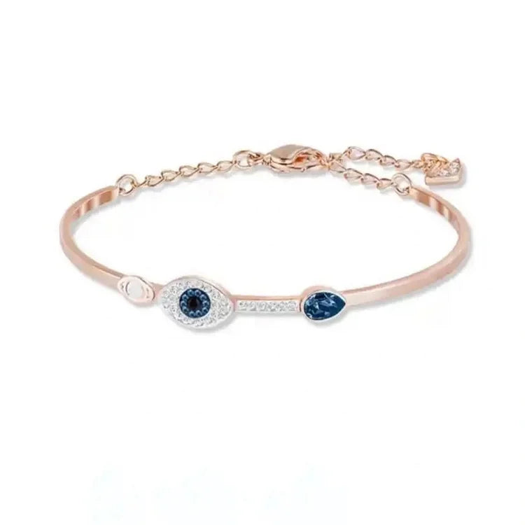 Evil Eye Necklace and Bracelet Set - Amira