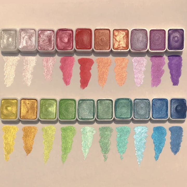 Multicolor Watercolor Paint Set - ColorCrafter