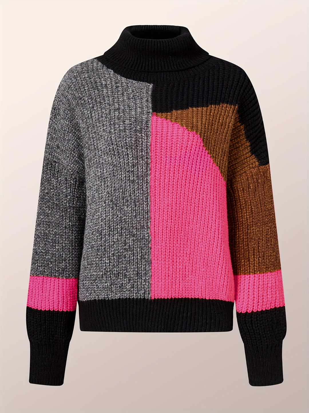 Warm Sweater with Collar - Lorena