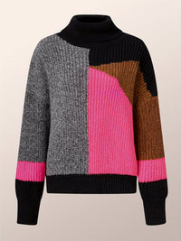 Warm Sweater with Collar - Lorena