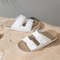 Stylish men's summer sandals with adjustable straps - GripStep