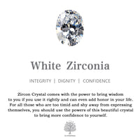 Zirkonia pozłacany wisiorek z kart tarota - Amara