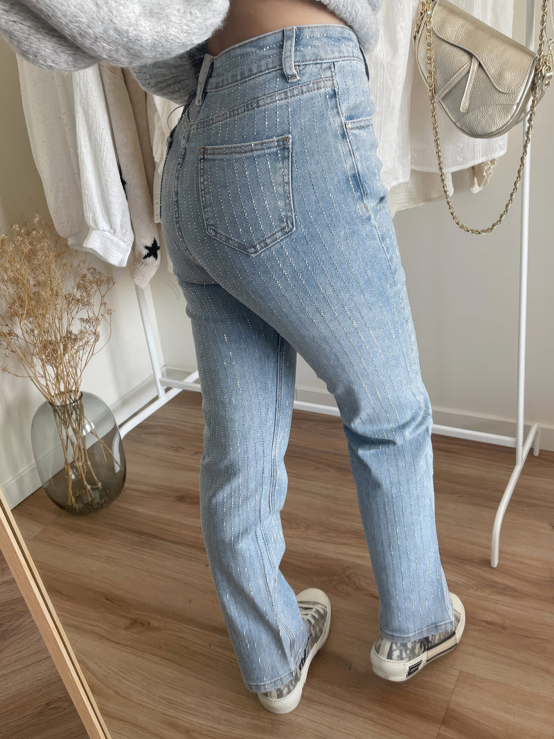 Glitter Dames Jeans - Luminara
