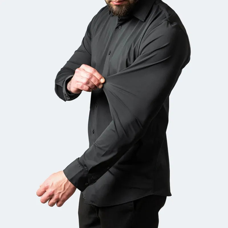 Sammy Jackson™ Business Overhemd | Dit overhemd hoef je niet te strijken!