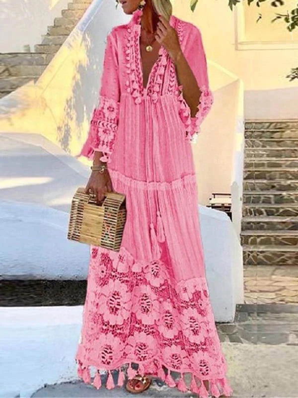 Stylish Ibiza dress for women – Elina