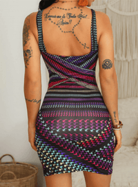 Trendy striped bodycon – Liana