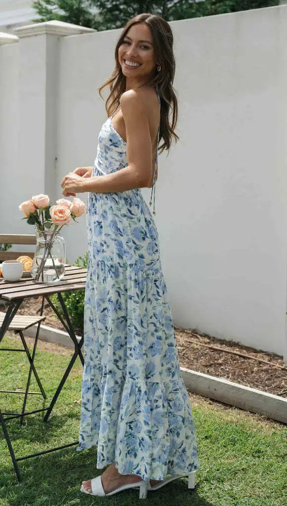 Sammy Jackson™ Sukienka Maxi Lina | Kwiatowa i Stylowa