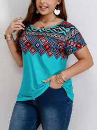 Sammy Jackson™ Luna Plus-Size T-Shirt | Casual & Cheerful