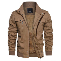 Sammy Jackson™ Abel Winter Bomber Jacket | Warm Tough Winter Coat