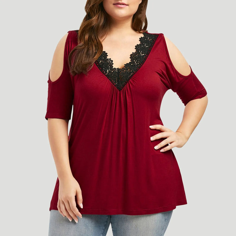 Sammy Jackson™ Iris Plus-Size Blouse | Stylish & Comfortable