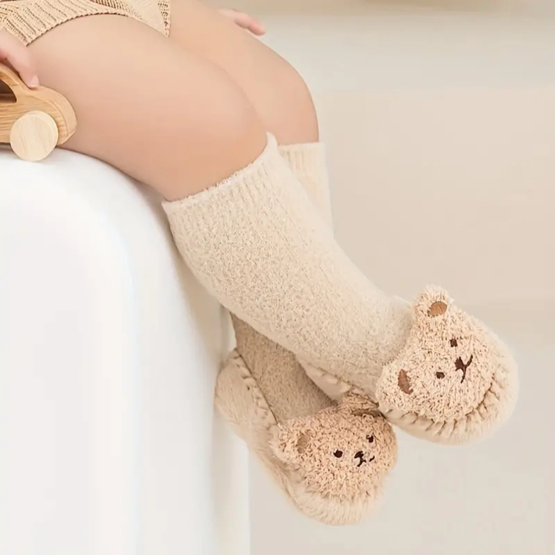 Kinder kapcie skarpetki z misiami – CozyBear