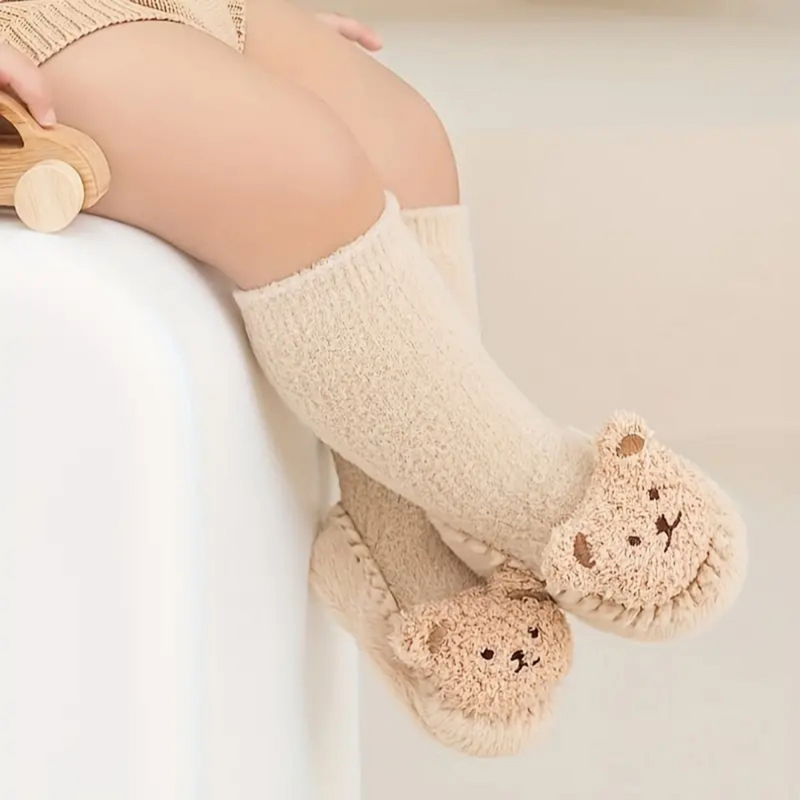 Kinder kapcie skarpetki z misiami – CozyBear