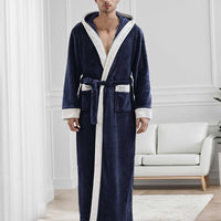 Sammy Jackson™ Hooded Badjas | Warme badjas met capuchon