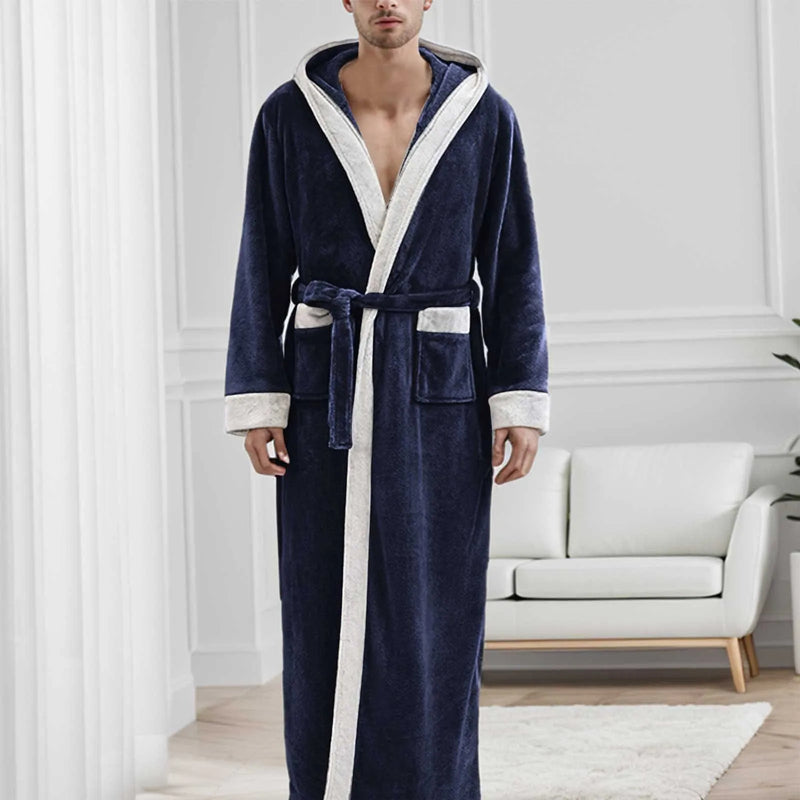 Sammy Jackson™ Hooded Badjas | Warme badjas met capuchon